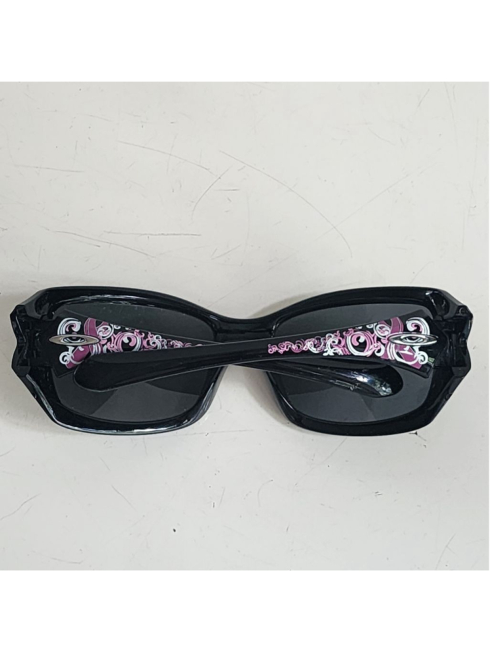 OAKLEY Ravishing Breast Cancer Awareness Edition Black Sunglasses Pink Accents - Picture 3 of 10